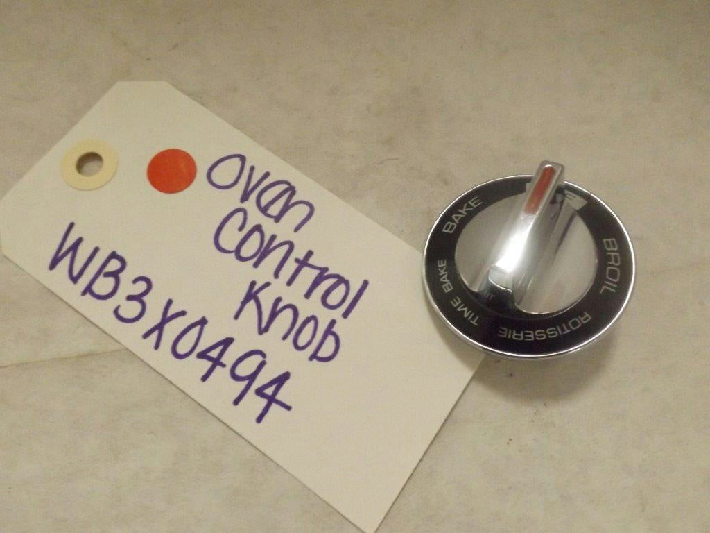GENERAL ELECTRIC STOVE WB3X0494 OVEN CONTROL KNOB NEW GENERAL ELECTRIC STOVE WB3X0494 OVEN CONTROL KNOB NEW